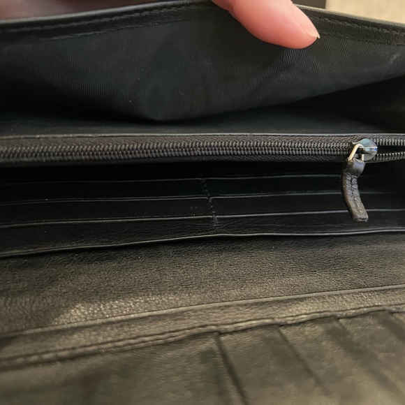 Gucci Black Micro GG Long Wallet - Picture 2 of 6